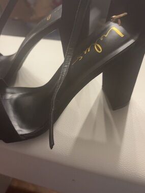 Lulus black  High Heel Platform Sandals - Elegant Strappy